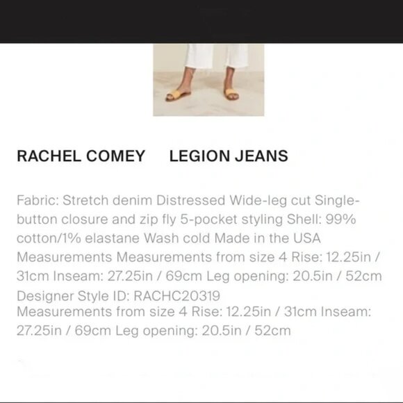 Rachel Comey Wide Leg Legion Jeans - Picture 9 of 11